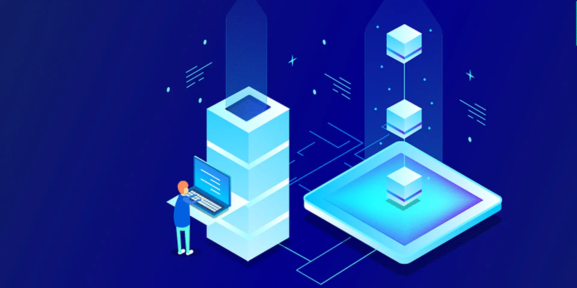 Zero-Knowledge Proofs blockchain illustration