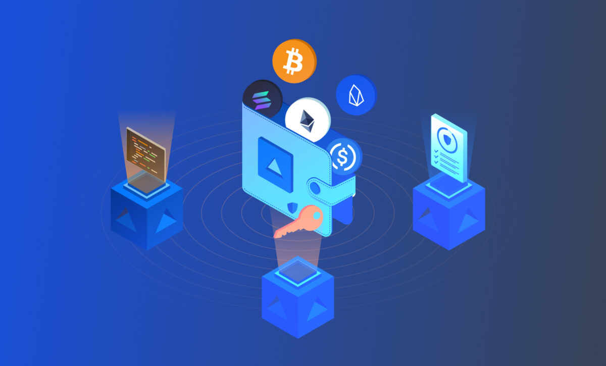 multi-party key management blockchain